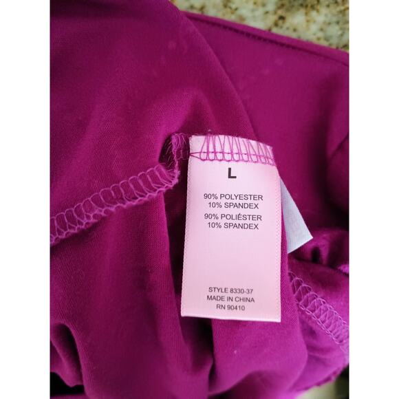 Juicy couture Y2K logo rhinestones soft pajama set long sleeve and pants Large - Picture 4 of 10